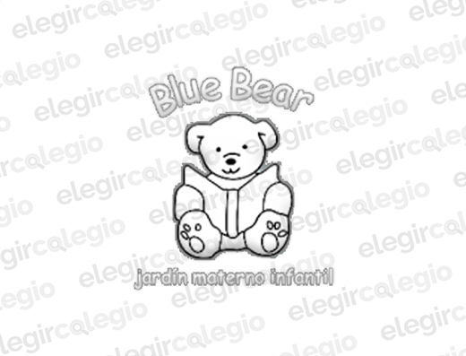 Jardín Blue Bear - Logo Rectangular