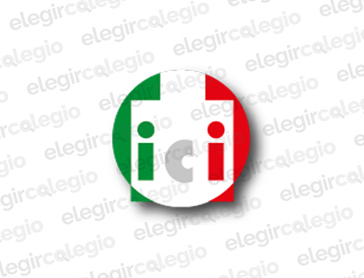 Instituto De Cultura Itálica - Logo Rectangular