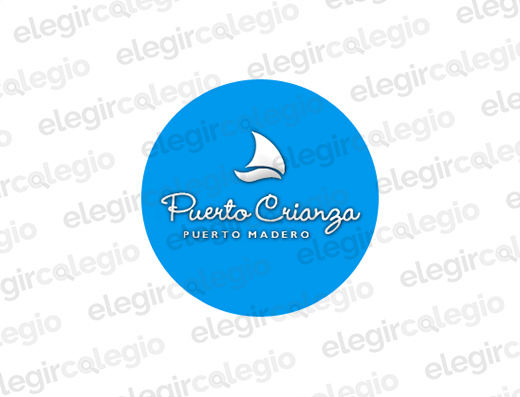 Jardín Puerto Crianza - Logo Rectangular